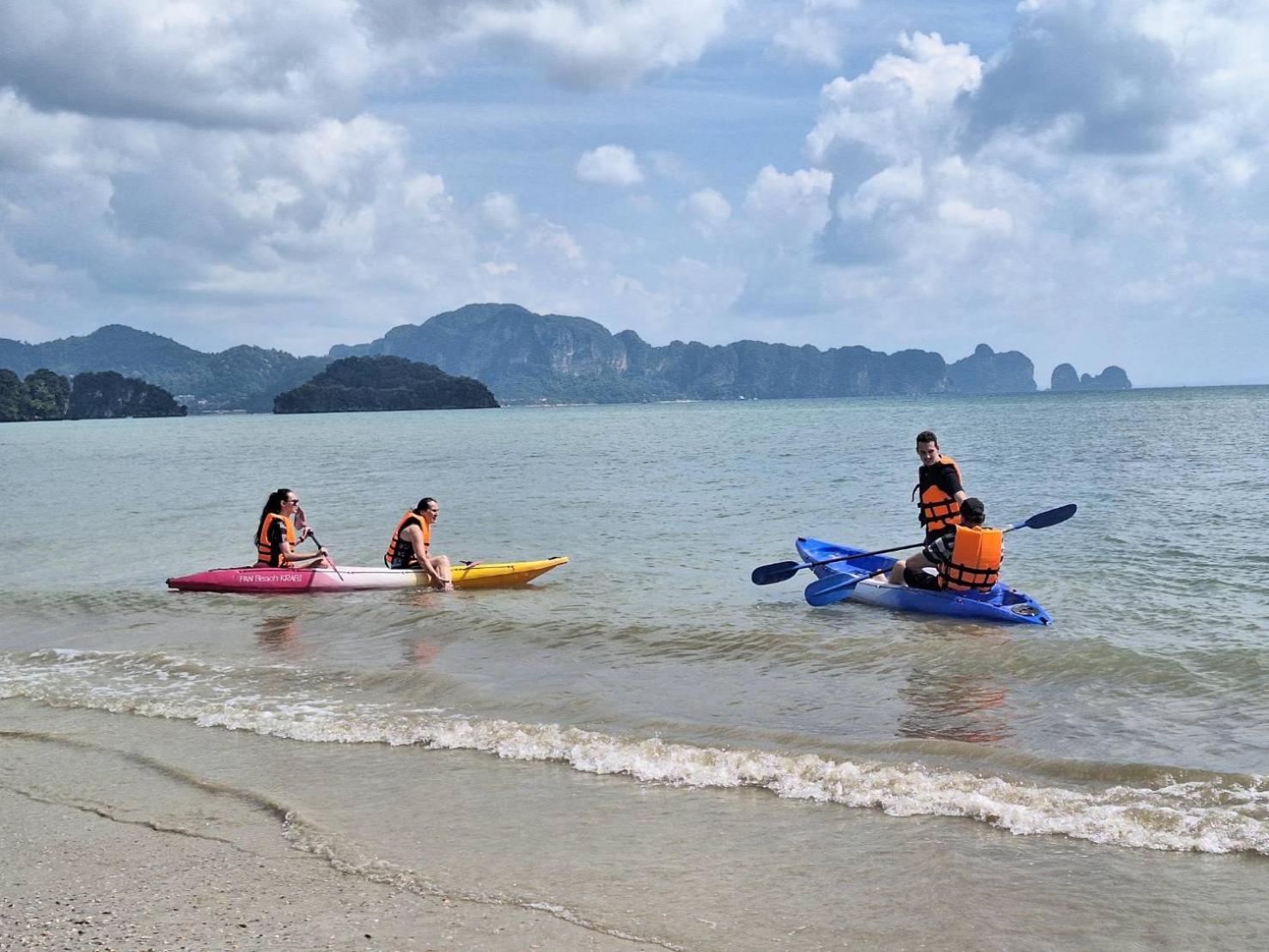Pan Beachfront Resort Krabi Klong Muang Beach Exteriör bild
