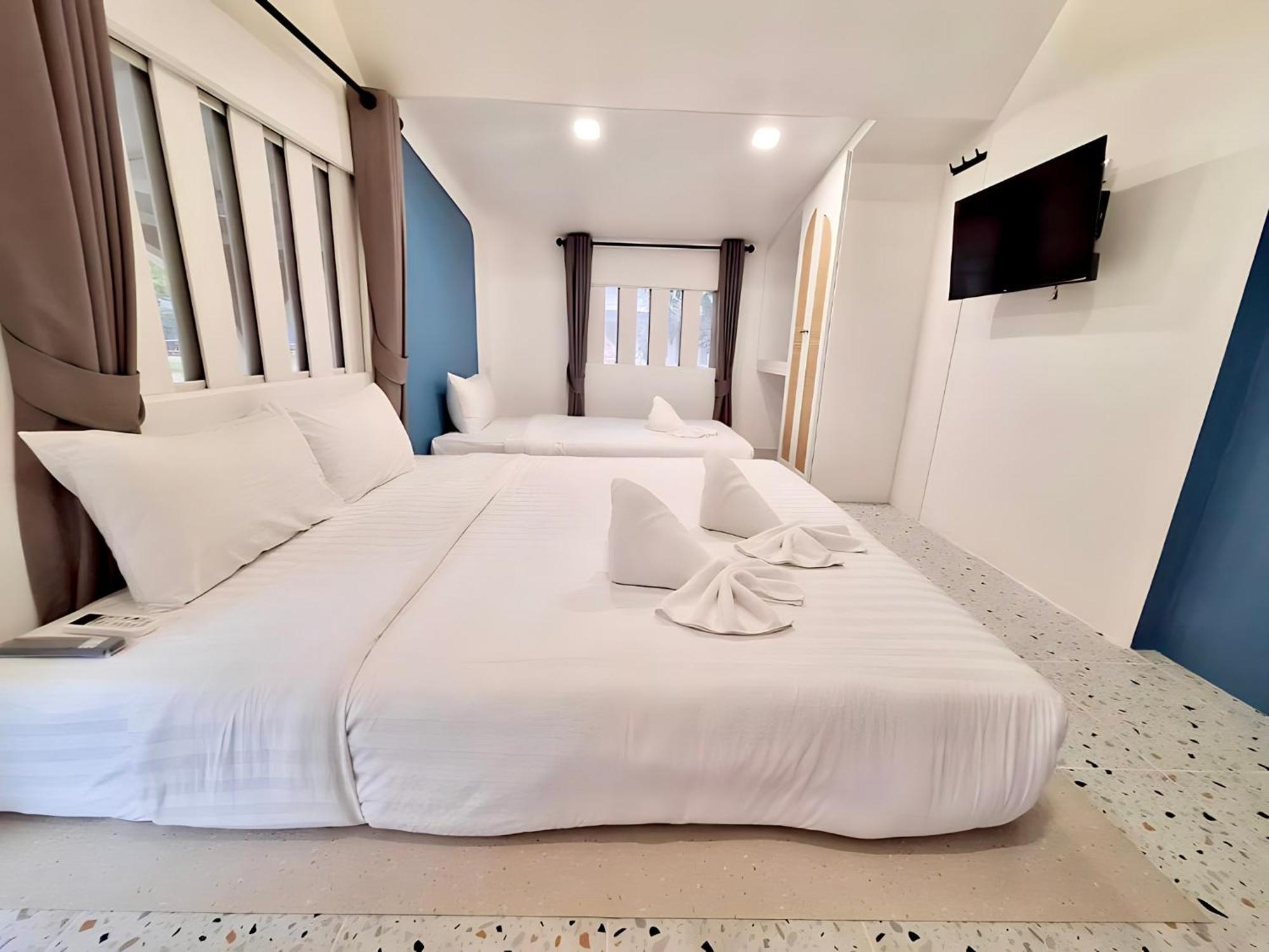 Pan Beachfront Resort Krabi Klong Muang Beach Rum bild